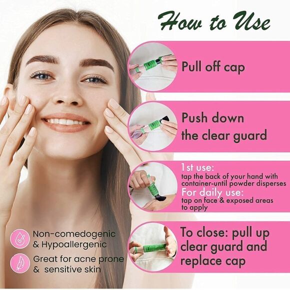 Sunny Chick Dunย Block and Powder Foundation {Used Once,Too dark forโme}โ"Light" - Picture 3 of 15